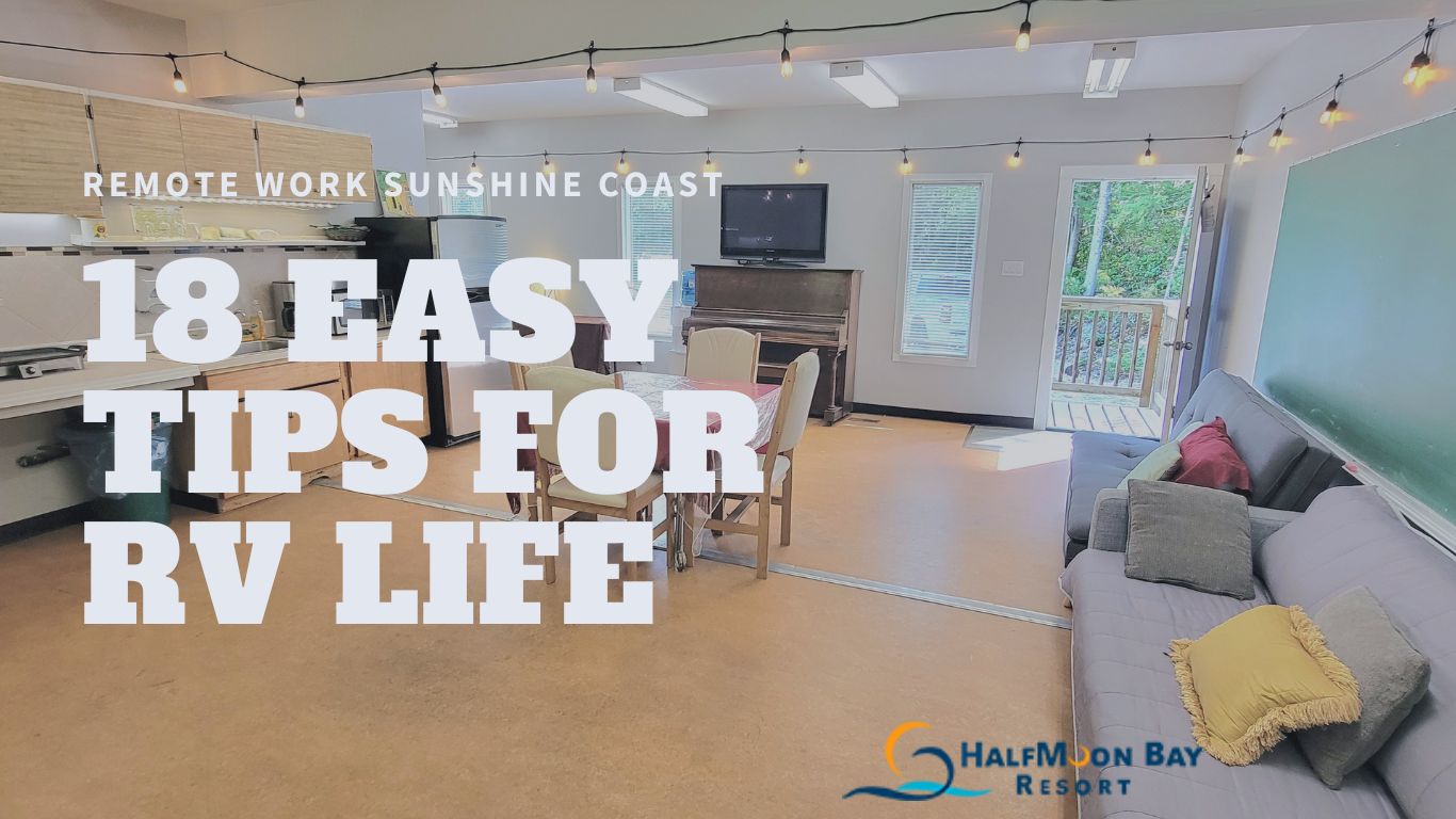 Remote Work from the Sunshine Coast: Reliable Internet, Power Backup & Quiet Zones for RV Living