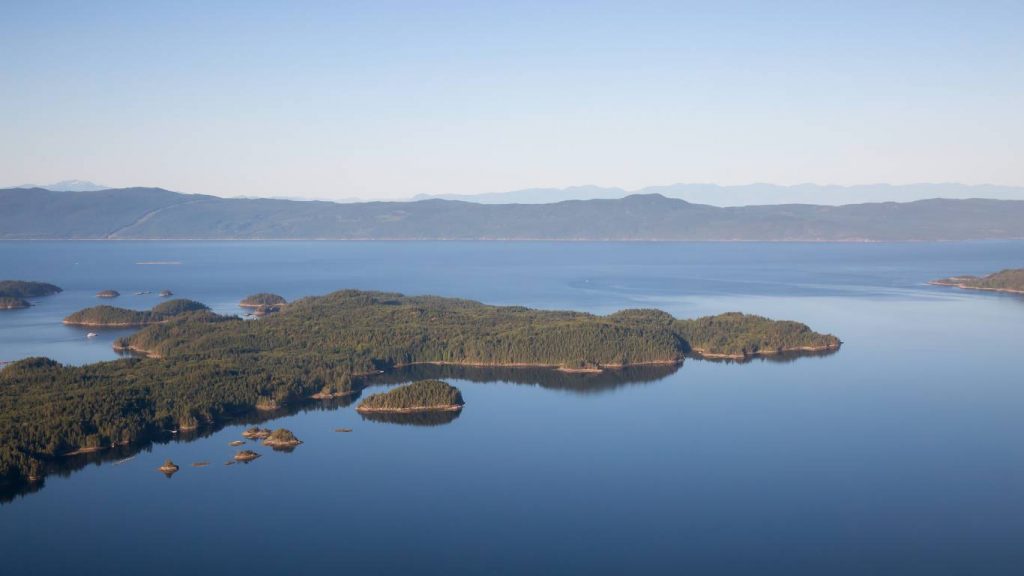 Scenic Sunshine Coast camping destination in British Columbia